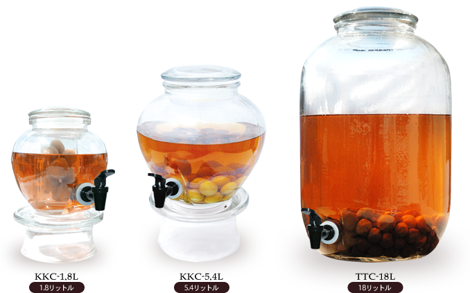 ガラス製サーバー